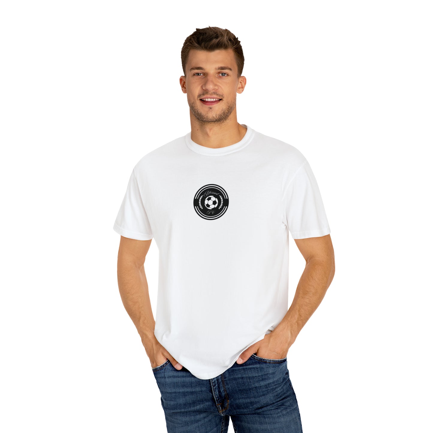 Blesssed FC Sponsor Unisex Garment-Dyed T-shirt