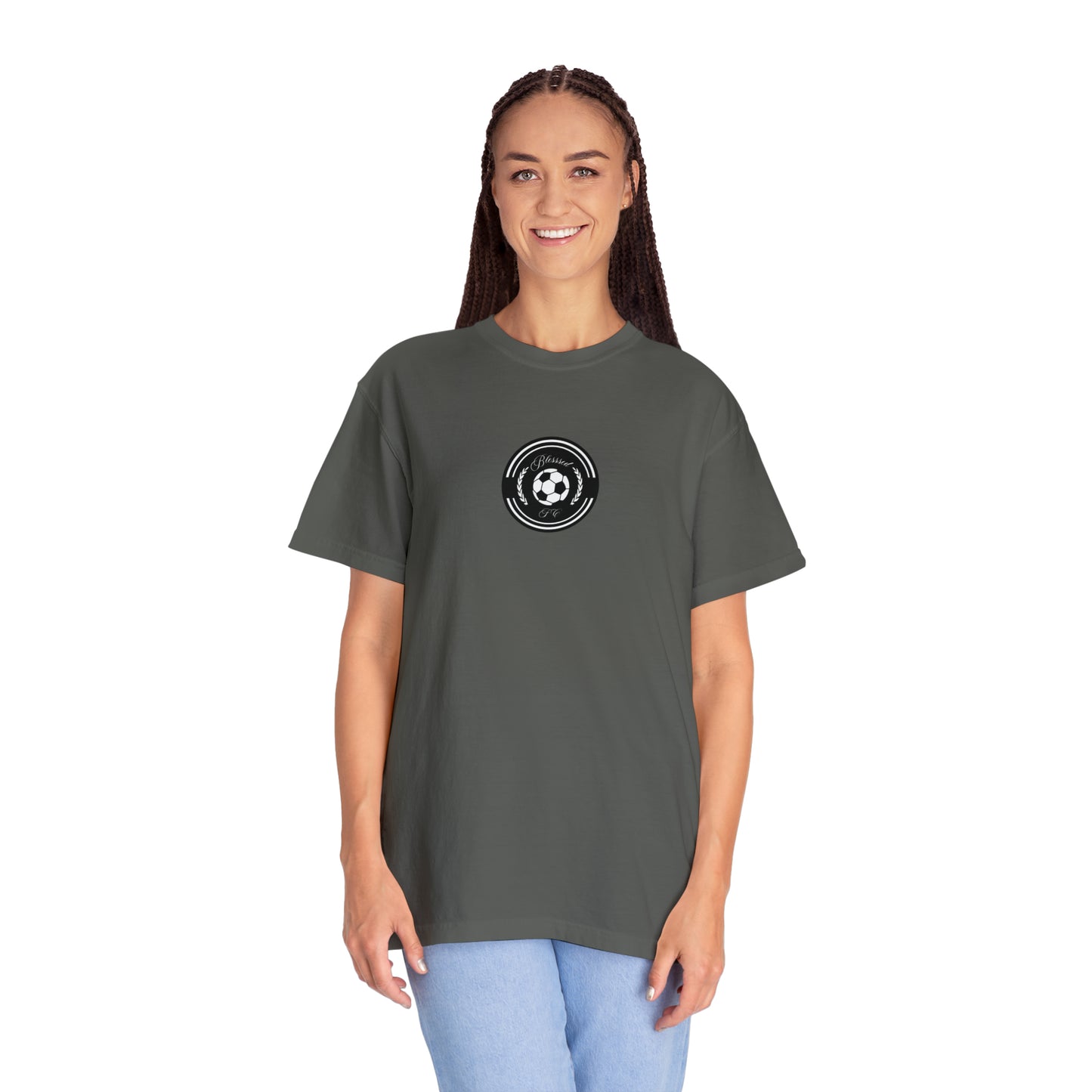 Blesssed FC Unisex Garment-Dyed T-shirt