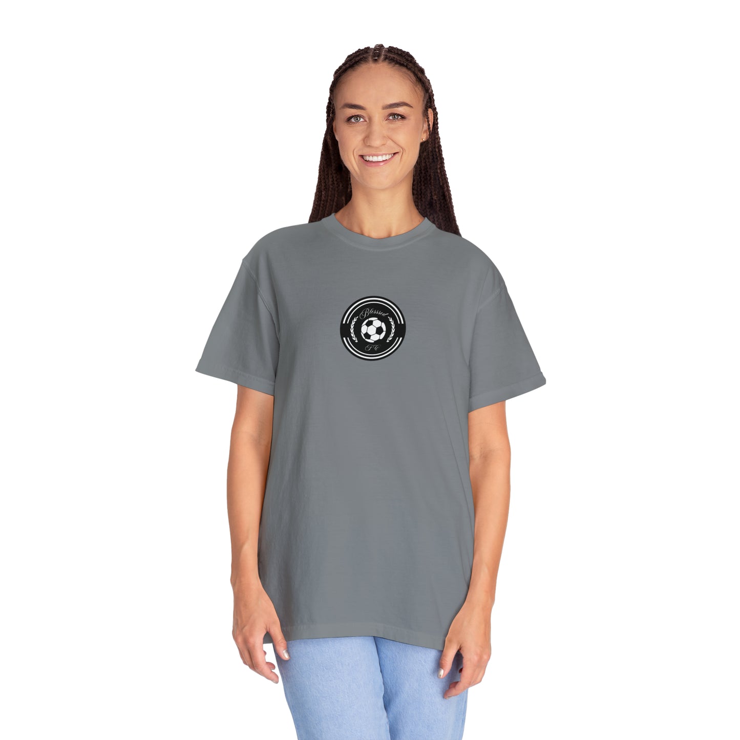 Blesssed FC Unisex Garment-Dyed T-shirt